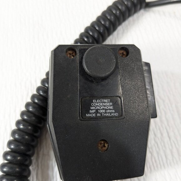 Vintage Realistic Electret Condenser Microphone CB radio Thailand parts UNTESTED - Picture 5 of 8